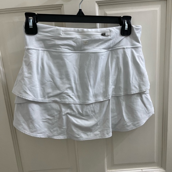 Athleta, size 14 girl, white skort - Picture 2 of 3